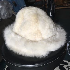 Saks Fifth Avenue Rabbit Fur Hat
